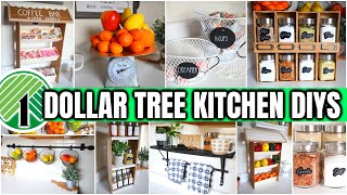 Dollar Tree Kitchen Organization DIYS 1 HACKS THAT WILL BLOW YOUR MIND 🤯 [upl. by Mialliw409]