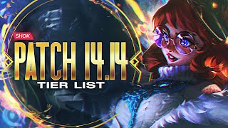 1414 MID LANE TIER LIST [upl. by Sophi]