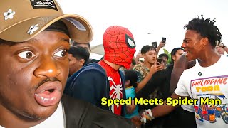 Ishowspeed Meets SpiderMan in the Philippines [upl. by End]