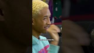 Jaden Smith Hopes His Friends Hear This Part of The Interview 🎤 [upl. by Niroht]