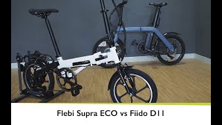 Comparativa Flebi Supra ECO vs Fiido D11 [upl. by Geoff]