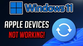 Apple Devices Not Working Fix Windows 1110 Tutorial [upl. by Tyika]