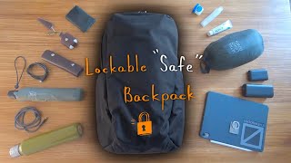 PACSAFE VIBE 25  Lockable Safe Backpack  Backpackingvol39 [upl. by Cyrill]