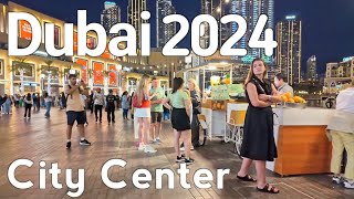 Dubai 4K Amazing City Center Downtown Dubai Walking Tour 🇦🇪 [upl. by Conners37]