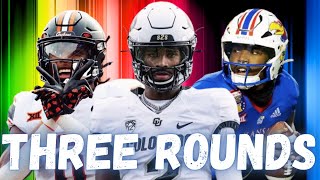 THREE ROUND 2025 NFL Mock Draft ft Broshmo [upl. by Barnie]