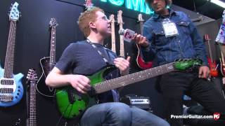 NAMM 13  Sterling by Music Man John Petrucci JP70 AX40D and John Petrucci JP100D Demos [upl. by Prinz]