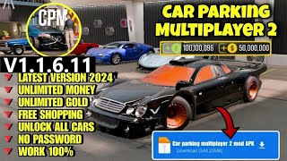 Car parking multiplayer2 mod apk download in Android ✅ll Ultimate money 🤑 and everything is free 💲 [upl. by Einahpts]