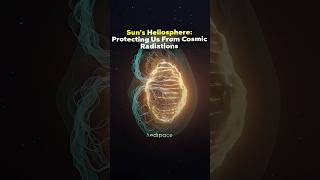 Earth Magnetosphere Vs Sun Heliosphere 🗣️ shorts viral earth sun fypシ trendingshorts [upl. by Ayekim]