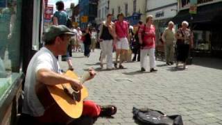 The Beatles  I Saw Her Standing There  Acoustic Cover  Danny McEvoy Busking in Horsham [upl. by Aihselef897]