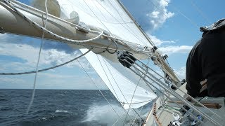 Sailboat Jiffy Reefing Upgrades [upl. by Htezil]