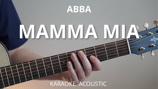 Mamma Mia  ABBA  Ripley Alexander Karaoke Acoustic Guitar [upl. by Feerahs]