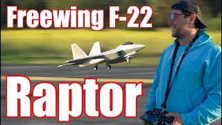 Freewing F22 Thrust Vectoring [upl. by Yznil]