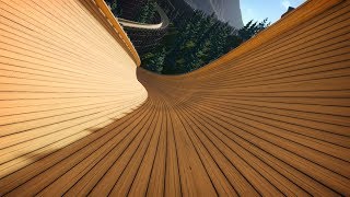 Planet Coaster Super Bobsled Wooden Roller Coaster [upl. by Oreste418]