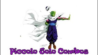 DBFZ  Piccolo solo combos [upl. by Ellevart]