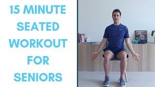 Completely Seated Workout For Seniors 15 Minutes  More Life Health [upl. by Manaker]