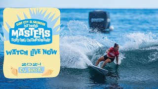 WEBCAST  Competition Day 2  2024 ISA World Masters Surfing Championship [upl. by Aneelehs640]