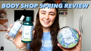 THE BODY SHOP SPRING 2024 LAUNCH REVIEWS  LIMITED EDITION BLUEBELL BODY CARE [upl. by Aborn603]