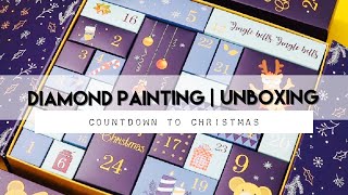 Diamond Painting Unboxing  Cateared Advent Calendar [upl. by Kcirrag669]