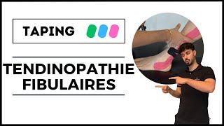 TAPING pour une TENDINOPATHIE des muscles FIBULAIRES [upl. by Bibbie]