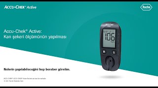 AccuChek Active Kan Şekeri Ölçümünün Yapılması [upl. by Electra]