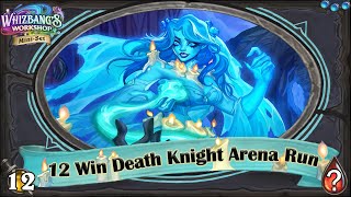 Who Said Rainbow Is The Only Way 12 Win Triple Frost DK Hearthstone Arena Run [upl. by Bardo]