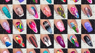 Nail Art Designs 20nails  Best Nail Art Compilation [upl. by Hadias386]