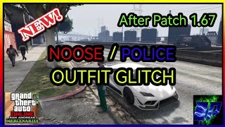 HOW TO GET NOOSE OUTFIT IN GTA 5 ONLINE AFTER PATCH  RARE SWAT OUTFIT GLITCH [upl. by Tdnarb867]