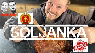 DDR Rezept  Soljanka aus dem Dutch Oven  MampGBBQ  Folge 175 [upl. by Aliwt]