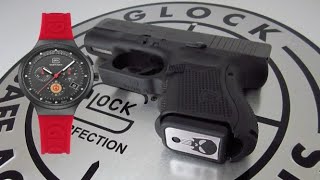 Are GLOCK Watches Any Good Do You Care Lets Take a Look JAX SHOT SPRING on the Panel [upl. by Orvil146]