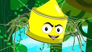 Incy Wincy Spider  Nursery Rhymes Crayons  Baby Rhymes  Kids Songs  Childrens Videos [upl. by Benildas]