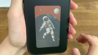 iPhone case with 4color eink screen [upl. by Radborne906]