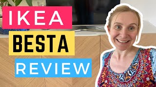 Why I Love the IKEA BESTA Cabinet Honest Review and Setup Tips [upl. by Yewed]