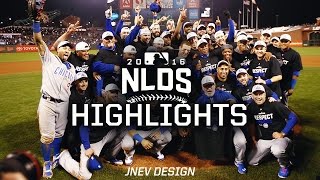 MLB Postseson Chicago Cubs 2016 NLDS vs Giants Highlights  Best Moments FlyTheW [upl. by Aguayo566]