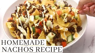 HOMEMADE NACHOS RECIPE  Paano Gumagawa ng MASARAP na NACHOS [upl. by Osithe671]