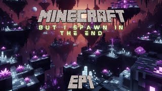 Minecraft but I Spawn in the End EP1 [upl. by Nilyam186]