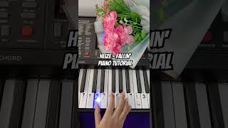 Heize  FALLIN Piano Tutorial notpianika pianotutorial notangka heize [upl. by Necila]