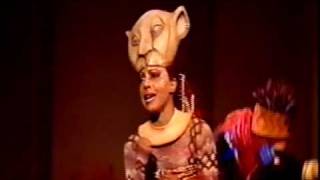 SHADOWLANDS Paulette Ivory sings in Disneys The Lion King Cl [upl. by Ecnaiva862]