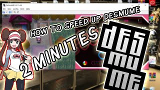 HOW TO SPEED UP DESMUME EMULATOR  2 Minute Tutorial [upl. by Dante484]