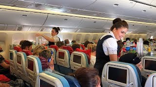 Turkish Airlines Boeing B777300ER Istanbul to Amsterdam Economy Class [upl. by Nylacaj]