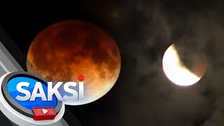 Espesyal na Lunar Eclipse ngayong gabi sumabay sa Super Moon  Saksi [upl. by Savinirs]