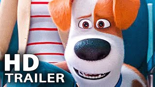 THE SECRET LIFE OF PETS 2  9 Minutes Trailers 2019 [upl. by Porcia]