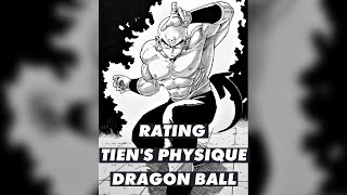 Rating TIEN’s Physique  Dragon Ball Z [upl. by Ayidah507]