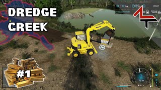 Gold fever  FS22  First small gold mining steps on Dredge Creek Alaska [upl. by Sharleen]