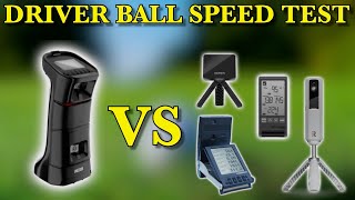 Uneekor Eye Mini DRIVER BALL SPEED testing against all my other units [upl. by Nylidnarb]