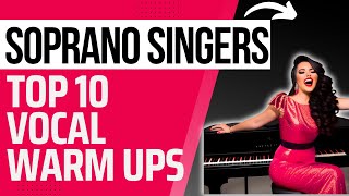 💙 Top Soprano Vocal Warm Ups  Full Hour Of Singing Exercises [upl. by Nedak193]