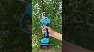 SC8612 45MM 252V Professional Big Cutting Diameter cordless battery pruner electric pruning shears [upl. by Ardnayek]