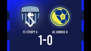 FC STREPY A  AS JURBISE B résumé [upl. by Hardi]