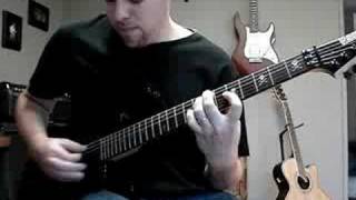 All That Remains  Not Alone guitar cover [upl. by Eenaj]