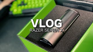 ［vlog］RAZER SEIREN X  購入  開封  使用 [upl. by Ainattirb463]