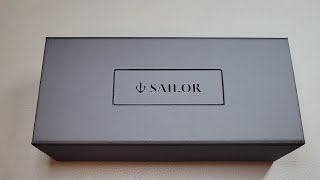 Sailor Pro Gear Imperial Black Fountain Pen Review [upl. by Rahas900]